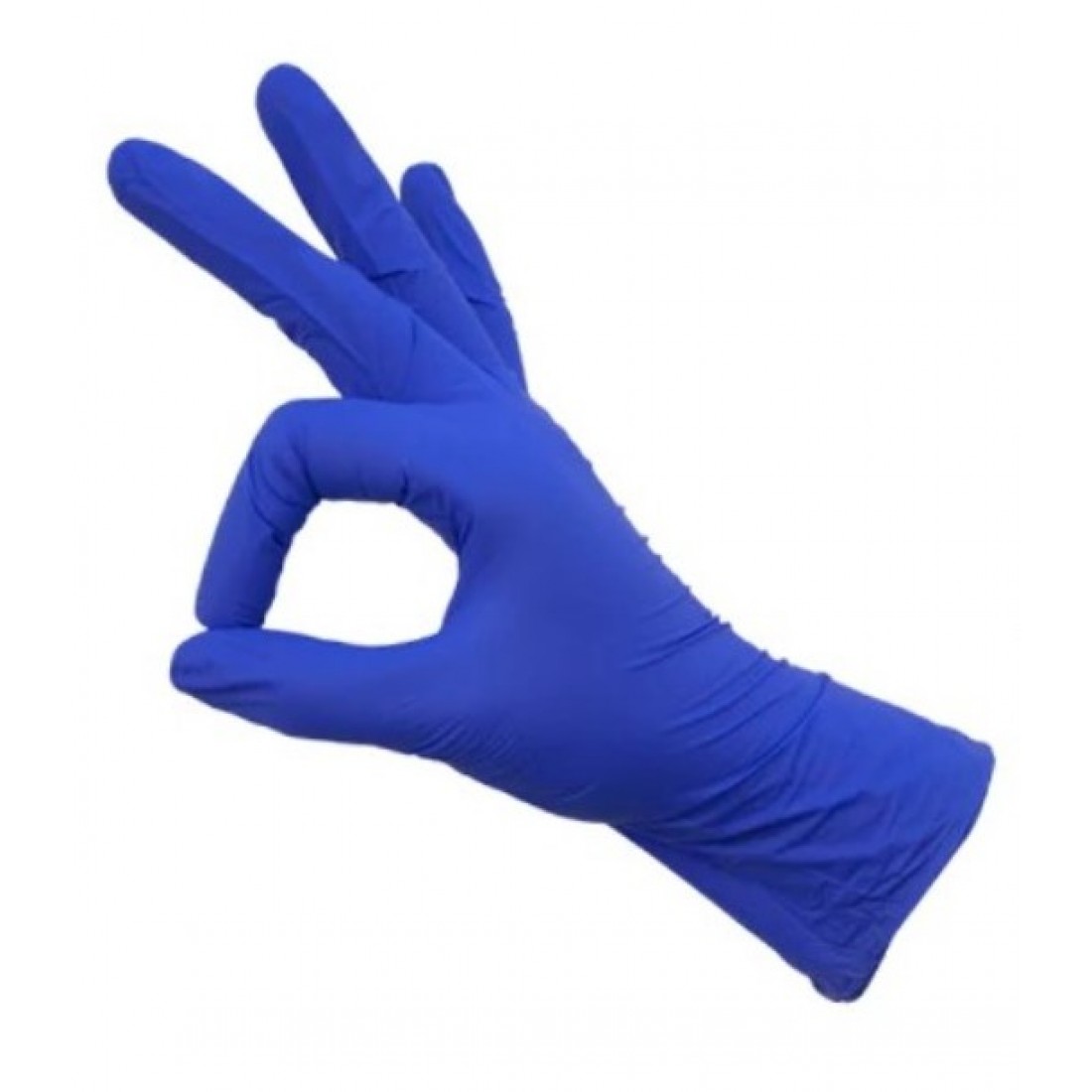 9 NITRILE GLOVE M BLUE POWDER FREE 100 S X 10 BOX Peng Kee